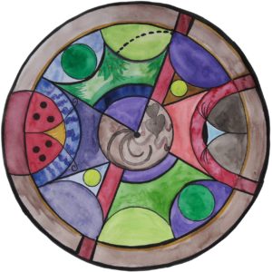 Mandala messager de l'inconscient